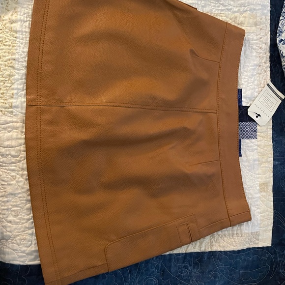 Free People Cooper High A Line Vegan Skirt. - Picture 7 of 7